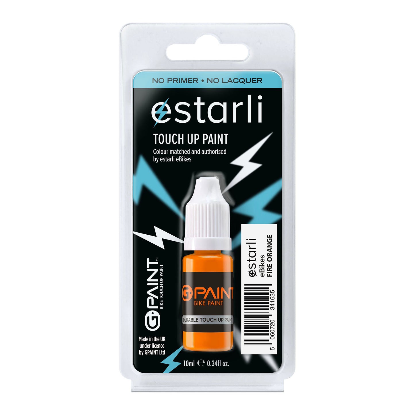 GPaint - Estarli Bike Touch-Up Paint - Fire Orange