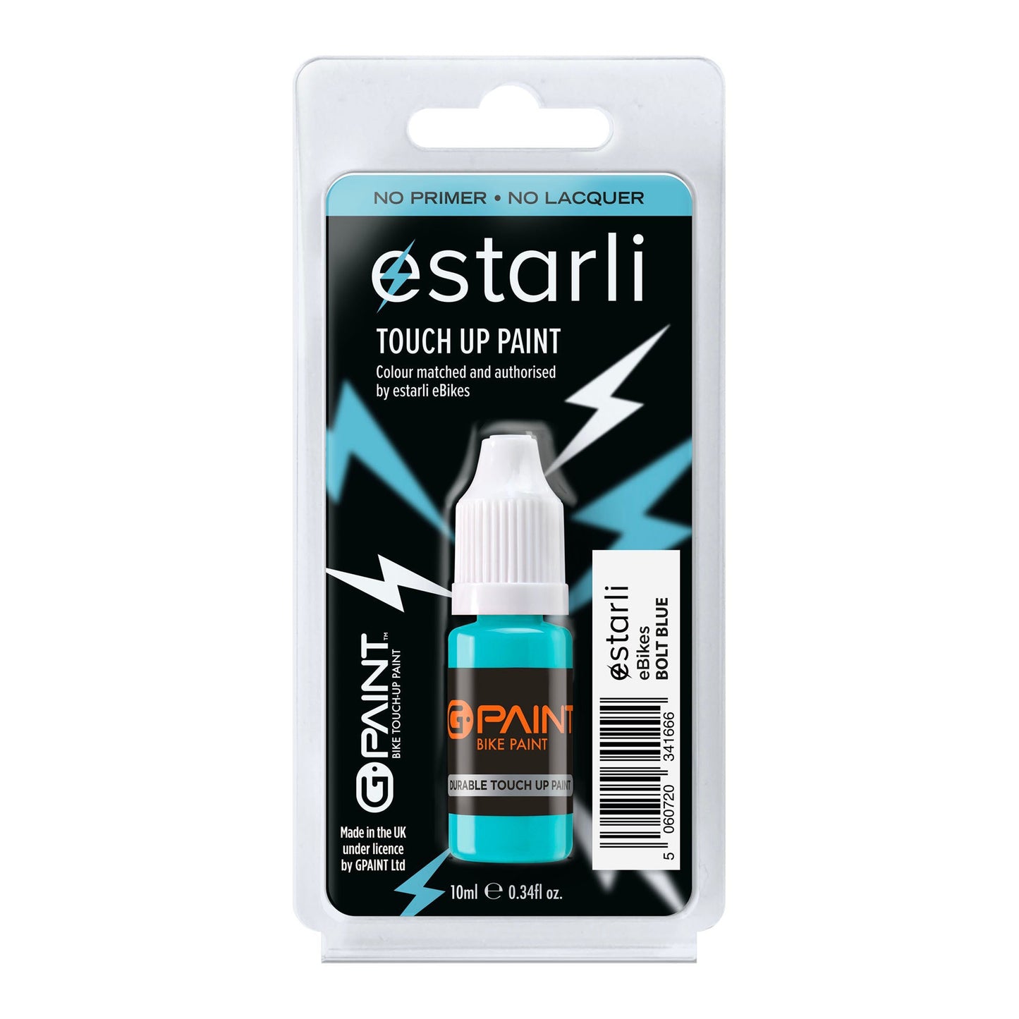 GPaint - Estarli Bike Touch-Up Paint - Bolt Blue