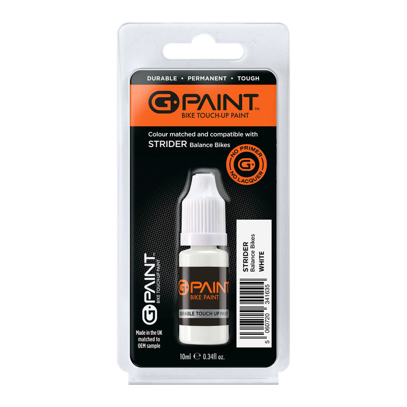 GPaint - Strider Bike Touch-Up Paint - White Gloss