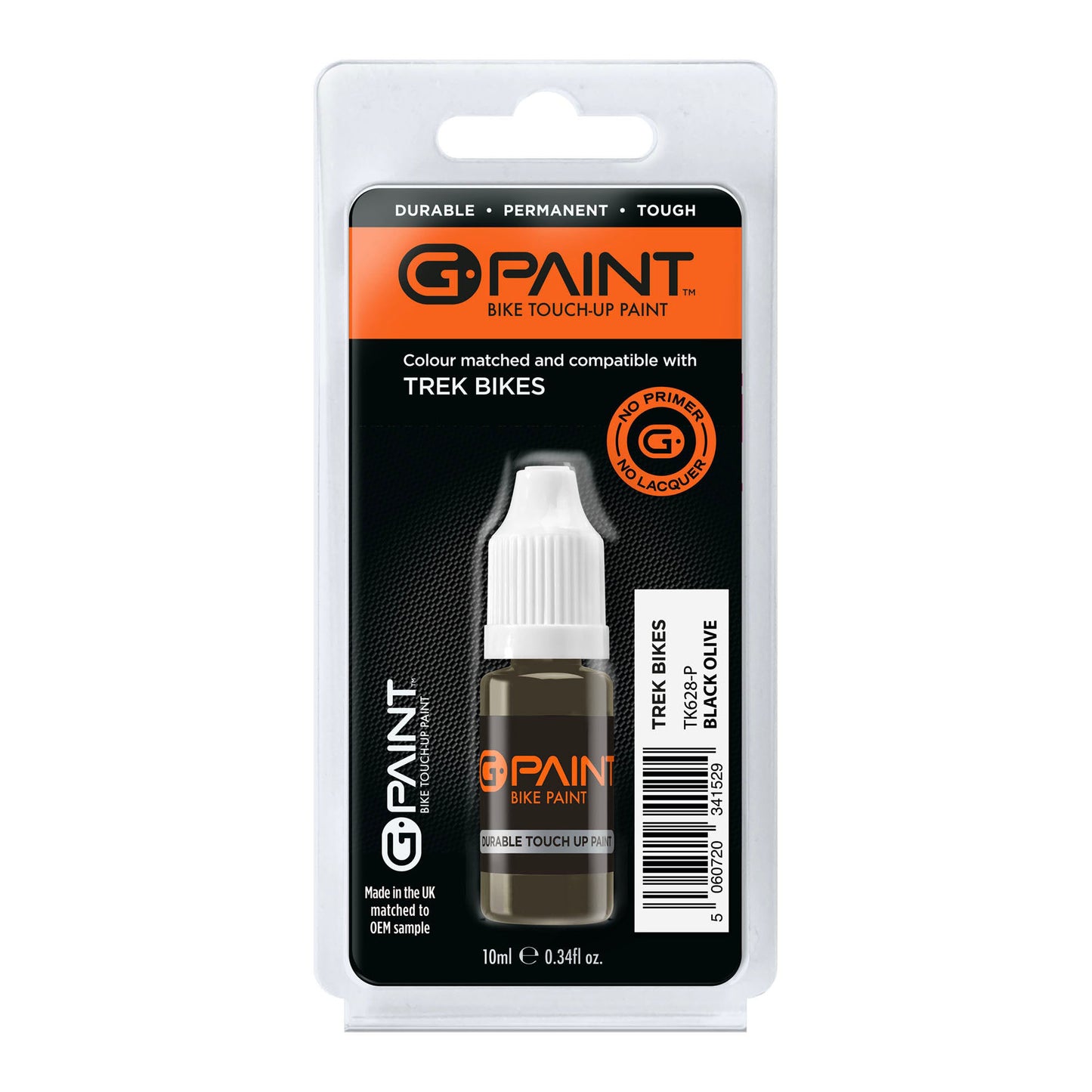 GPaint - Trek Bike Touch-Up Paint - Black Olive - Metallic Gloss