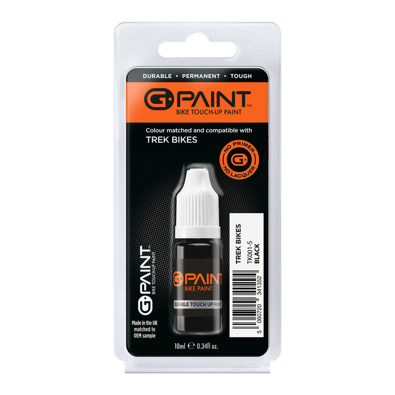 GPaint - Trek Bike Touch-Up Paint - Trek Black - Pantone Black - Gloss