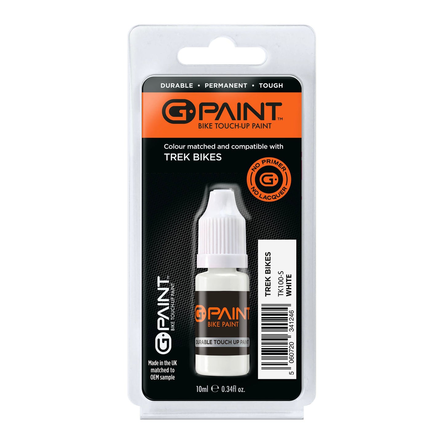 GPaint - Trek Bike Touch-Up Paint - Trek White - Gloss