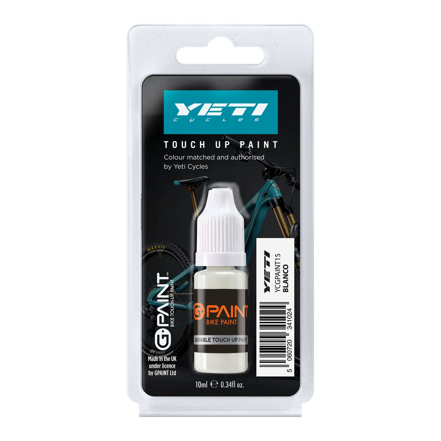 GPaint - Yeti Bike Touch-Up Paint - Blanco